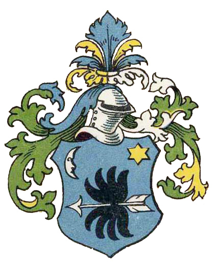 A Bejczi család címere 1584-ből